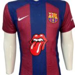 Jersey (Playera) Barcelona Local Rolling Stones 23/24 Versión Jugador-