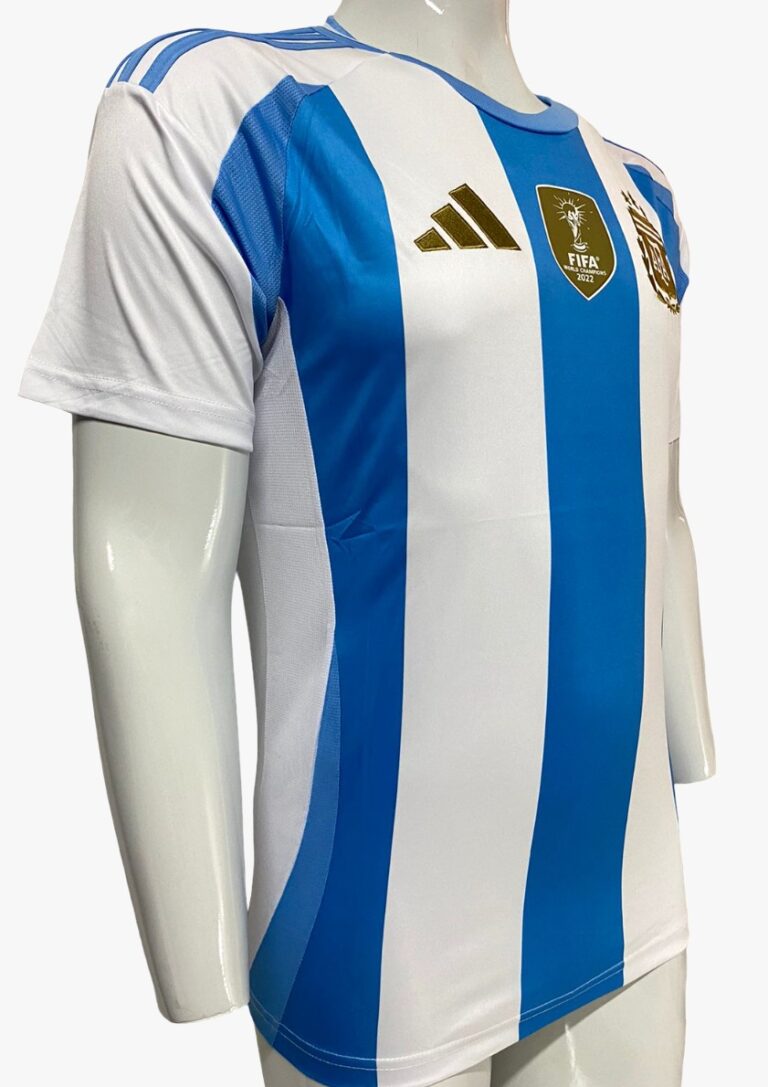 Jersey (Playera) Argentina Local 2024 Versión Aficionado - Imagen 4