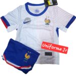 Jersey (Playera) Uniforme de Niño Francia Visita 2024-