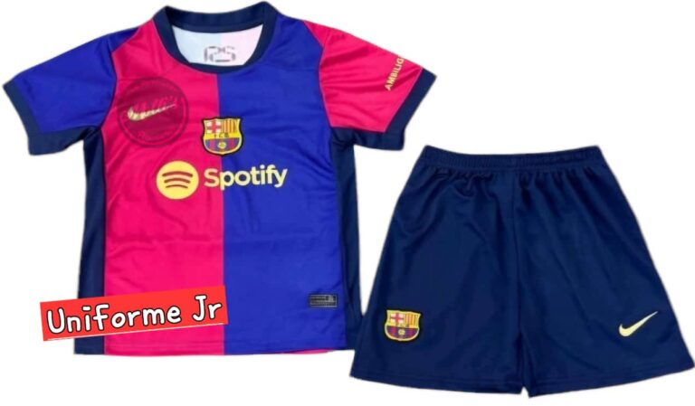 Jersey (Playera) Uniforme de Niño Barcelona Local 24/25.