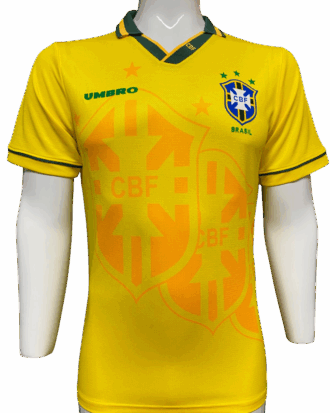 Jersey (Playera) Brasil Local 93/94.