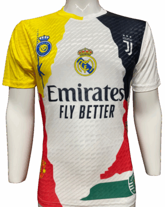 Jersey (Playera) Cristiano Ronaldo Conmemorativa Versión Jugador.