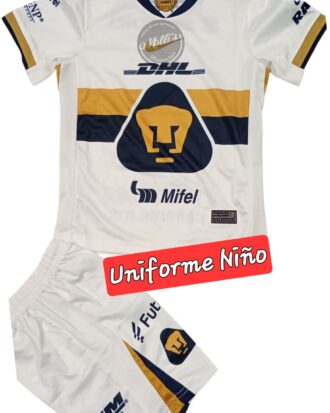 Jersey (Playera) Uniforme de Niño Pumas Local 25/26.
