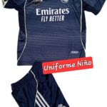 Jersey (Playera) Uniforme de Niño Real Madrid Visita 25/26.