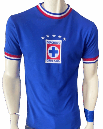 Jersey (Playera) Cruz Azul Local 1975-