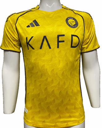 Jersey (Playera) Al Nassr Local 25/26 Versión Jugador.