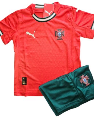 Jersey (Playera) Uniforme de Niño Portugal Local 25/26.