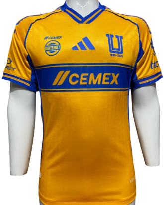Jersey (Playera) Tigres Local 25/26 Versión Jugador.