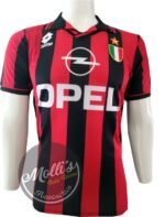 Jersey (Playera) A.C. Milán Retro 1996-1997.