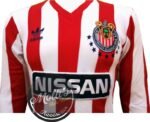 Jersey (Playera) Chivas Retro Local 89/90. - Imagen 2