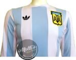 Jersey (Playera) Argentina Local Retro Mundial 1978. - Imagen 2