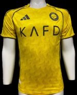 Jersey (Playera) Al Nassr Local 25/26 Versión Jugador.