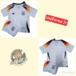 Jersey (Playera) Uniforme de Niño Alemania Local 2024. - Imagen 3