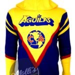 América Sudadera de Algodón de los 80´s-