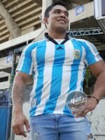 Jersey (Playera) Argentina Local Mundial 1998. - Imagen 3