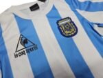 Jersey (Playera) Uniforme de Niño Argentina Local 1986. - Imagen 3