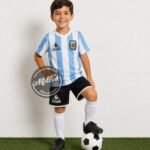 Jersey (Playera) Uniforme de Niño Argentina Local 1986