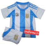 Jersey (Playera) Uniforme de Niño Argentina Local 2024.