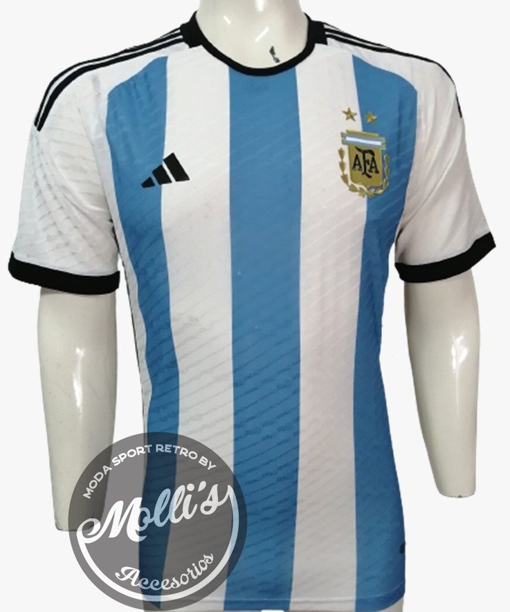 Argentina-local-jugador-22-23-1.jpeg Jersey (Playera) Argentina Local 22/23 Versión Jugador. - Imagen 1
