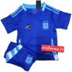 Jersey (Playera) Uniforme de Niño Argentina Visita 2024.