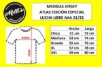 Jersey (Playera) Atlas Edición Especial Lucha Libre AAA 21/22. - Imagen 7