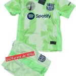 Jersey (Playera) Uniforme de Niño Barcelona Alternativa 2024.