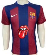 Jersey (Playera) Barcelona Local Rolling Stones 23/24 Versión Jugador-