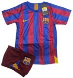 Jersey (Playera) Uniforme de Niño Barcelona Local 2005/2006.