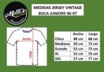 Jersey (Playera) Boca Juniors Retro Visita 1996-1997. - Imagen 3