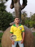 Jersey (Playera) Brasil Retro Local 1958- - Imagen 4