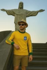 Jersey (Playera) Brasil Local 1978-