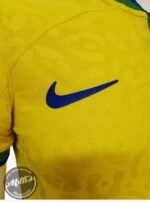Jersey (Playera) Brasil Local 22/23 Versión Jugador- - Imagen 3