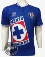 Jersey (Playera) Cruz Azul Local 1997 Carlos Hermosillo.