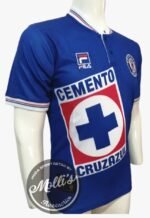 Jersey (Playera) Cruz Azul Local 1997 Carlos Hermosillo. - Imagen 5