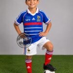 Jersey (Playera) Uniforme de Niño Francia Local 1998.