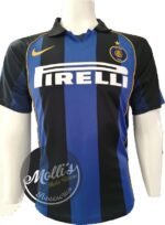 Jersey (Playera) Inter del Milán Local Retro 2001-2002.