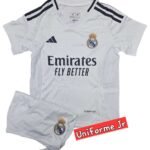 Jersey (Playera) Uniforme de Niño Real Madrid Local 24/25.