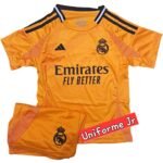 Jersey (Playera) Uniforme de Niño Real Madrid Visita 24/25.