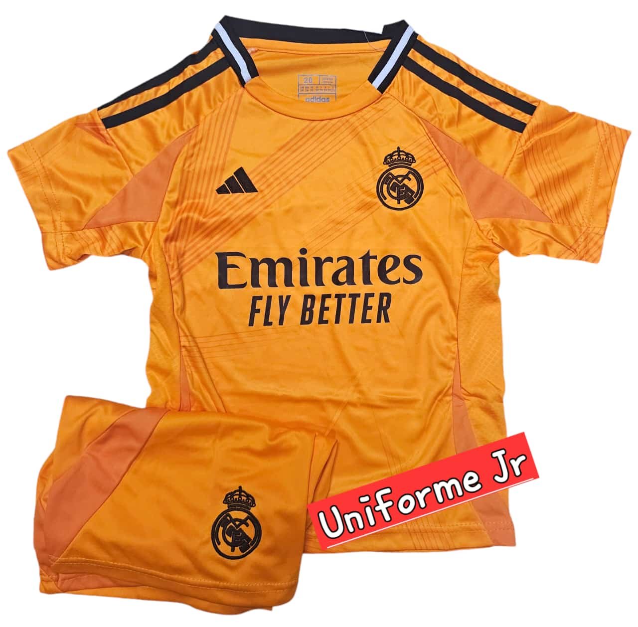 Jr.-Real-Madrid-Visita-24-25-1.jpeg Jersey (Playera) Uniforme de Niño Real Madrid Visita 24/25. - Imagen 1