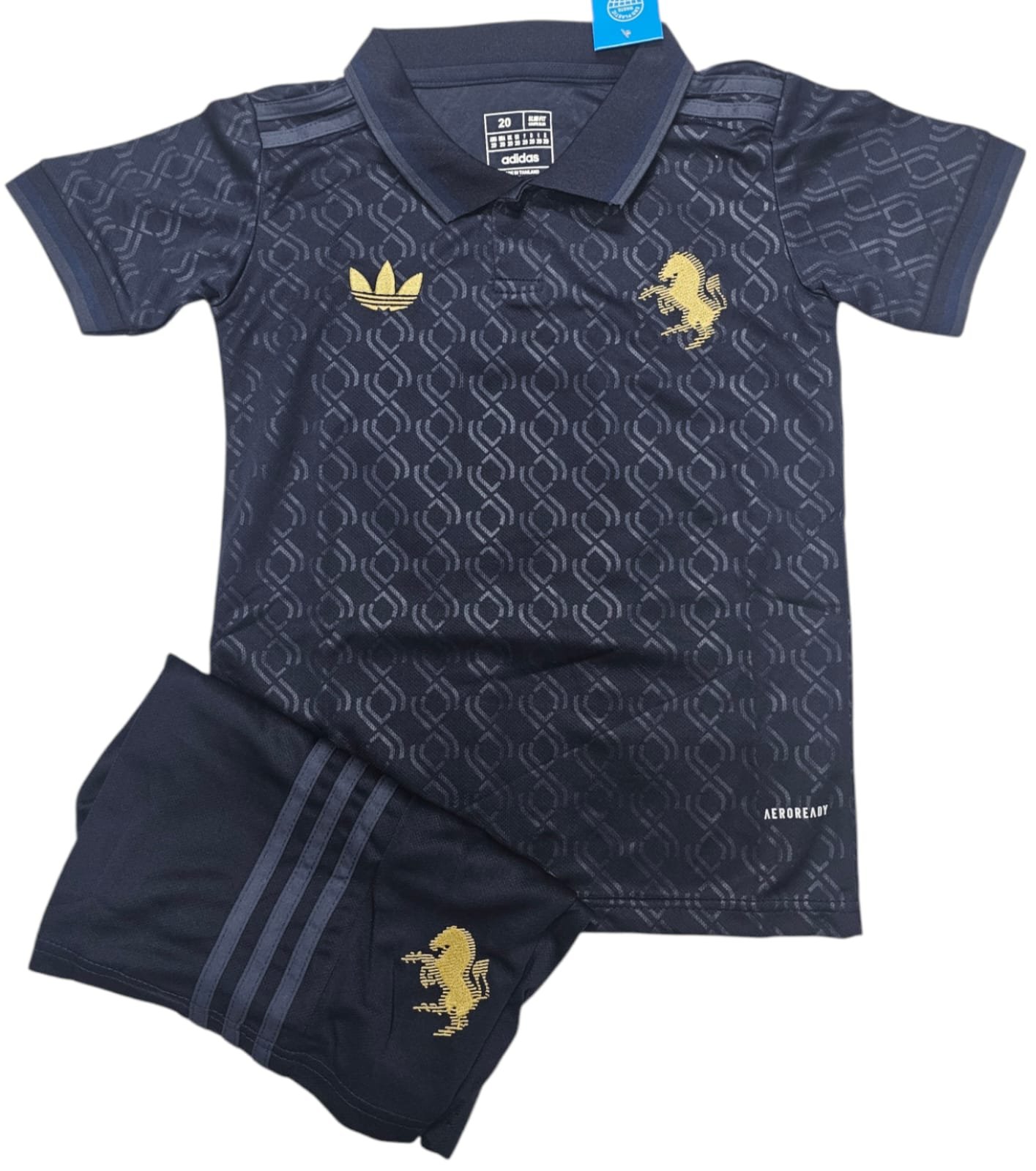 Juventus-alternativa-24-25.jpeg Jersey (Playera) Uniforme de Niño Juventus Alternativa 24/25. - Imagen 1