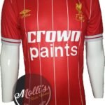 Jersey (Playera) Liverpool Local 1982-1983.