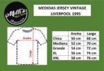 Jersey (Playera) Liverpool Visita Retro 1995-1996. - Imagen 3