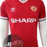 Jersey (Playera) Manchester United 1984.