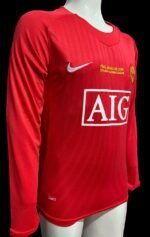 Jersey (Playera) Manchester United Local 2007/2008 - Imagen 4