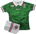 Jersey (Playera) Uniforme de Niño México Local 1998.