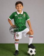 Jersey (Playera) Uniforme de Niño México Local 1998.
