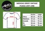 Jersey (Playera) Pumas Local Retro 1997-1998. - Imagen 4