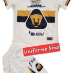Jersey (Playera) Uniforme de Niño Pumas Local 25/26.