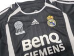 Jersey (Playera) Uniforme de Niño Real Madrid Visita 2006/2007. - Imagen 2