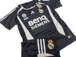 Jersey (Playera) Uniforme de Niño Real Madrid Visita 2006/2007. - Imagen 3